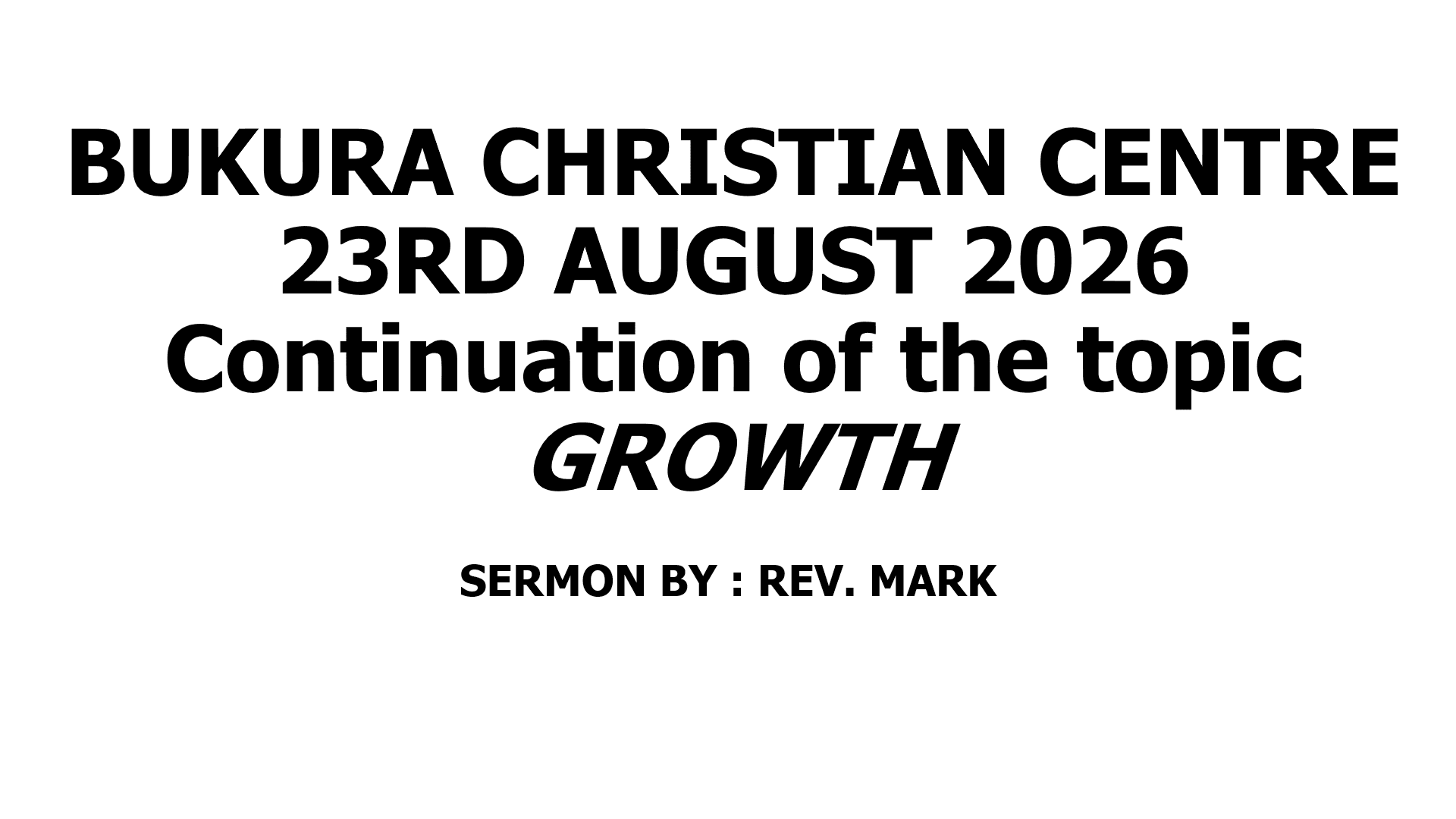 Growth